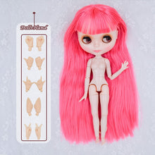 Load image into Gallery viewer, Neo Blyth Doll Customized NBL Shiny Face,1/6 OB24 BJD Ball Jointed Doll Custom Blyth Dolls for Girl, Gift for Collection NBL09
