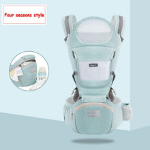Load image into Gallery viewer, 0-48 Month Ergonomic Baby Carrier Infant Baby Hipseat Carrier 3 In 1 Front Facing Ergonomic Kangaroo Baby Wrap Sling
