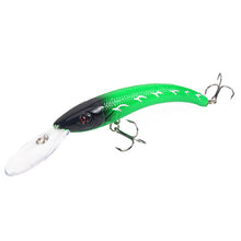 Load image into Gallery viewer, 1 PCS 15.5cm / 16.3g Wobbler Fishing Lure Big Crank Bait Minnow Bass Trolling Artificial Bait Pike Carp Lures Fishing
