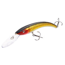 Load image into Gallery viewer, 1 PCS 15.5cm / 16.3g Wobbler Fishing Lure Big Crank Bait Minnow Bass Trolling Artificial Bait Pike Carp Lures Fishing
