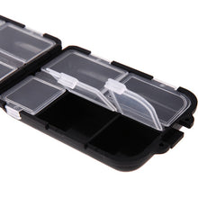 Load image into Gallery viewer, 10 Compartments Pouch Storage Box Transparent Fishing Lure Square Fishing Box Spoon Hook Lure Tackle Box Fish Accessory Box
