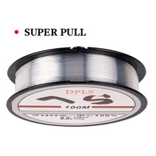 Load image into Gallery viewer, 100m Nylon Fishing Line Super Strong Japan Monofilament Japan Fishing Line Bass Carp Fish Fishing Accessories 2021
