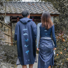 Load image into Gallery viewer, Swimming Pool Beach Towels Microfiber Changing Robe Cloak Man Women Bathrobe Hooded Surf Poncho Towel Swimsuit Beachwear
