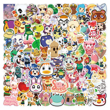 Load image into Gallery viewer, 100 Pieces Animal Stickers Waterproof Luggage Notebook Scooter Water Cup Stickers
