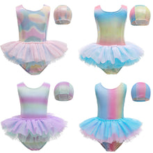 Load image into Gallery viewer, Swimsuit Children's  Girl Baby Sleeveless One-Piece Princess Dress Cute Bathing Suit Swimwear
