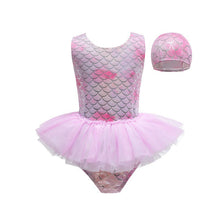 Load image into Gallery viewer, Swimsuit Children's  Girl Baby Sleeveless One-Piece Princess Dress Cute Bathing Suit Swimwear
