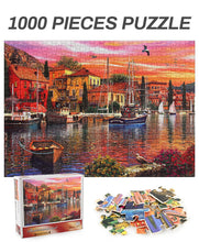 Load image into Gallery viewer, 1000 Piece Coastal Jigsaw Decompression Game
