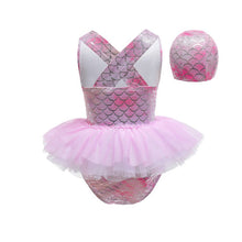 Load image into Gallery viewer, Swimsuit Children's  Girl Baby Sleeveless One-Piece Princess Dress Cute Bathing Suit Swimwear
