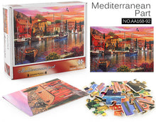 Load image into Gallery viewer, 1000 Piece Coastal Jigsaw Decompression Game
