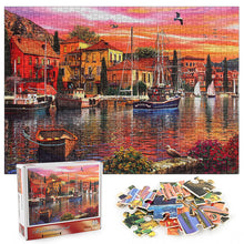 Load image into Gallery viewer, 1000 Piece Coastal Jigsaw Decompression Game
