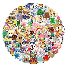 Load image into Gallery viewer, 100 Pieces Animal Stickers Waterproof Luggage Notebook Scooter Water Cup Stickers
