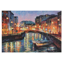 Load image into Gallery viewer, 1000 pieces of Venice night view puzzle decompression game
