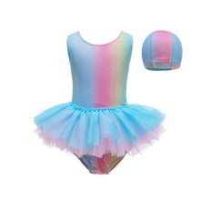 Load image into Gallery viewer, Swimsuit Children's  Girl Baby Sleeveless One-Piece Princess Dress Cute Bathing Suit Swimwear
