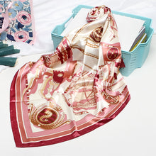 Load image into Gallery viewer, Printed Scarves for Women Spring Summer Professional Airline Stewardess Scarf

