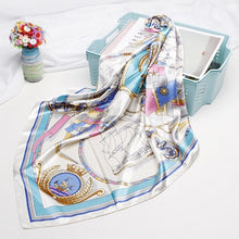 Load image into Gallery viewer, Printed Scarves for Women Spring Summer Professional Airline Stewardess Scarf
