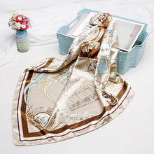 Load image into Gallery viewer, Printed Scarves for Women Spring Summer Professional Airline Stewardess Scarf
