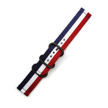 Load image into Gallery viewer, Release Watch Strap for Men Women Premium Nylon NATO Watch Band with Black Stainless Buckle -18mm, 20mm,22mm,24mm
