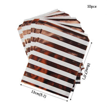 Load image into Gallery viewer, Rose Gold Party Disposable Tableware Plate Number Balloon Girl Birthday Party Wedding Decor Adult Celebration Baby Shower Decor
