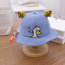 Load image into Gallery viewer, 0-3 years Summer Cute Fruit Embroidery Baby Girl Bucket Hats Kids Boy Sunscreen Panama Caps Toddler Infant
