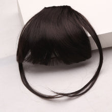 Load image into Gallery viewer, Synthetic Fake Bang Hair Piece Clip In Bangs Front Blunts Fringe Wig Extension Black Brown Blonde For Women Hair
