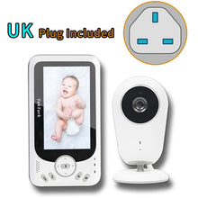 Load image into Gallery viewer, 4.3 inch Wireless Video Baby Monitor Sitter portable Baby Nanny Security Camera IR LED Night Vision intercom
