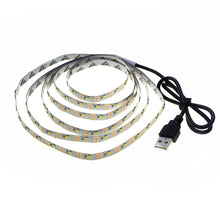 Load image into Gallery viewer, USB LED Strip Lamp 2835SMD DC5V Flexible LED Light Tape Ribbon 1M 2M 3M 4M 5M HDTV TV Desktop Screen Backlight Bias Lighting
