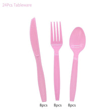 Load image into Gallery viewer, Unicorn Disposable Tableware Unicorn Party Supplies Paper Plate Cups Napkins Unicorn Birthday Party Decoration Baby Shower Girl
