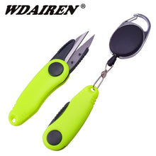 Load image into Gallery viewer, Fishing Quick Knot Tool kit Shrimp-type Fishing Line Cutter Clipper Nipper Hook Sharpener Fly Tying Tool Tackle Gear
