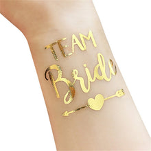 Load image into Gallery viewer, Wedding Decorations Bridal Shower Wedding Veil Team Bride To Be Satin Sash Bachelorette Party Girl Hen Party Decoration Supplies
