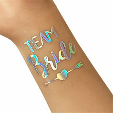 Load image into Gallery viewer, Wedding Decorations Bridal Shower Wedding Veil Team Bride To Be Satin Sash Bachelorette Party Girl Hen Party Decoration Supplies
