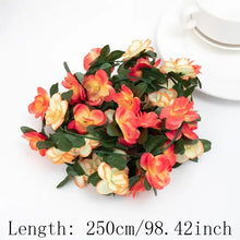 Load image into Gallery viewer, Wisteria Artificial Flowers Vine Garland Wedding Arch Decor Backdrop Fake Plants Foliage Rattan Trailing Faux Flowers Ivy Wall
