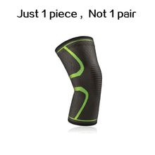 Load image into Gallery viewer, 1 PC Elastic Knee Pads Nylon Sports Fitness Kneepad Fitness Gear Patella Brace Running Basketball Volleyball Support
