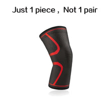 Load image into Gallery viewer, 1 PC Elastic Knee Pads Nylon Sports Fitness Kneepad Fitness Gear Patella Brace Running Basketball Volleyball Support
