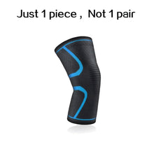 Load image into Gallery viewer, 1 PC Elastic Knee Pads Nylon Sports Fitness Kneepad Fitness Gear Patella Brace Running Basketball Volleyball Support
