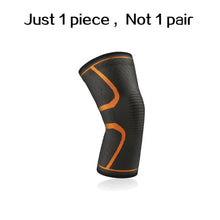 Load image into Gallery viewer, 1 PC Elastic Knee Pads Nylon Sports Fitness Kneepad Fitness Gear Patella Brace Running Basketball Volleyball Support
