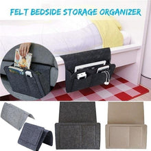 Load image into Gallery viewer, 1 Pc Felt Bedside Sofa Storage Bag Remote Book Mobile Phone Hanging Sundries Organizer Storage Bag
