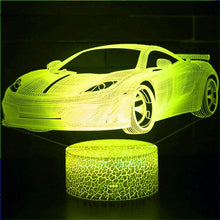 Load image into Gallery viewer, Vehicle Train Night Lamp Excavator Truck Kids Gift 3D Night Light
