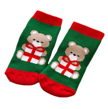 Load image into Gallery viewer, 1 Pair Cotton Winter Baby Girls Boys Kids Socks Children Terry Snowflake Elk Santa Claus Christmas Bear Gift Cheap Stuff clothes
