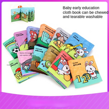 Load image into Gallery viewer, 0-1-3-5 Years Old Baby Tear-Proof Cloth Book Early Education Baby Educational Toys
