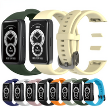 Load image into Gallery viewer, Laforuta Honor Band 6 Strap Silicone Watchband For Huawei Honor Band 6 Women Men Bracelet Fitness Loop Smart Watch Wrist Strap
